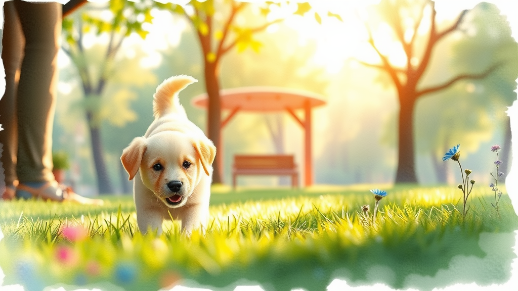 Puppy Training Builds Strong Bonds